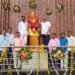 सेलू येथे जयंतीनिमित्त पुतळ्याला पुष्पहार अर्पण