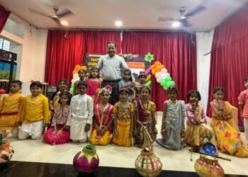 श्रीराम प्रतिष्ठानच्या शाळांमध्ये जन्माष्टमीचा जल्लोष