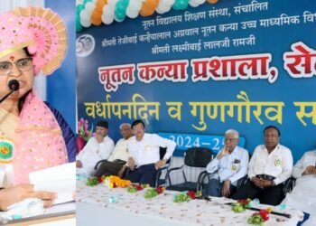सेलूच्या नूतन कन्या प्रशालेत गुणवंतांचा गौरव
