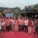 मराठा आरक्षण : आंदोलनाच्या यशाचा मोरेगाव येथे जल्लोष