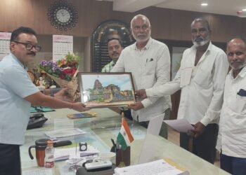 श्री गुप्तेश्वर मंदिराच्या जीर्णोद्धारासाठी जिल्हाधिकाऱ्यांनी दिले आश्वासन