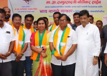 माजी नगराध्यक्ष विनोद बोराडे भाजपमध्ये