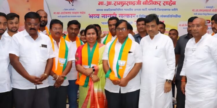 माजी नगराध्यक्ष विनोद बोराडे भाजपमध्ये