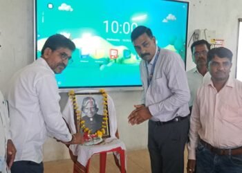 शालेय परिपाठातून मूल्यांची रूजवणूक : डॉ.गणेश शिंदे