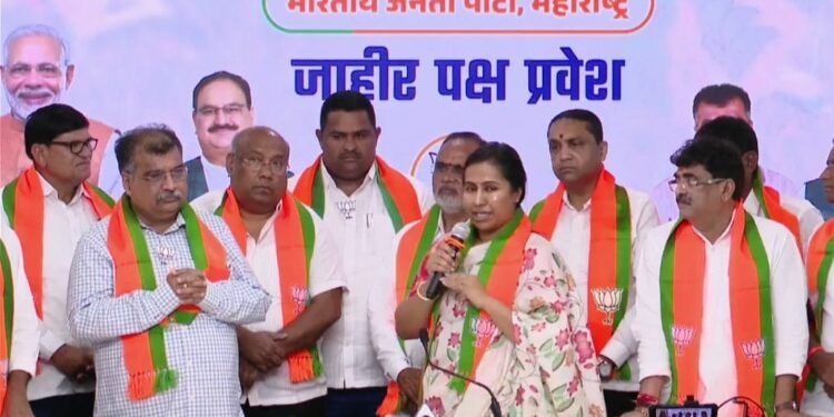 जिंतुरातील अनेकांचा भाजपमध्ये प्रवेश