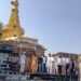 श्री नागनाथ मंदिरास जिल्हाधिकाऱ्यांची भेट