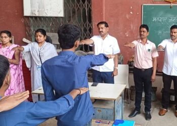 सेलू आयटीआयमध्ये मतदान जनजागृती