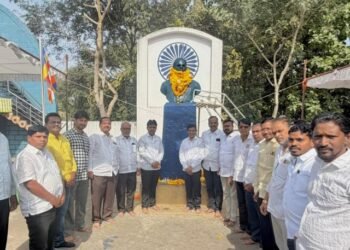 डॉ.आंबेडकरांना काँग्रेस पक्षाकडून अभिवादन