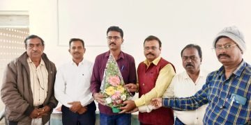 विभागीय पोस्टर स्पर्धेत शिक्षक संतोष ताल्डे प्रथम