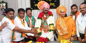 सेलूचे नगराध्यक्ष मिलिंद सावंत यांचा पदग्रहण सोहळा उत्साहात