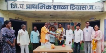 डिग्रस येथील शिक्षकांचे राज्यस्तरावर यश; गावकऱ्यांकडून सत्कार
