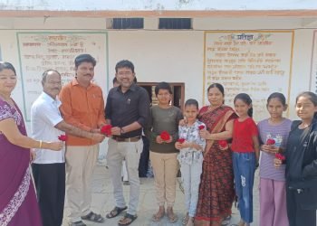 श्री के.बा.विद्यालयाचे सहा विद्यार्थी साहित्य संमेलनात