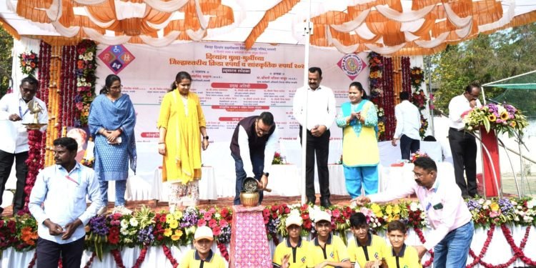 दिव्यांग मुलांच्या क्रीडा स्पर्धेला उत्स्फूर्त प्रतिसाद