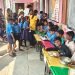 वालूरच्या जिप मराठी शाळेत 'आनंदनगरी'