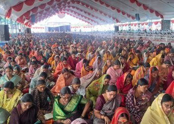 ज्ञानेश्वरी महापारायणात भाविकांचा विक्रमी सहभाग
