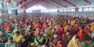 ज्ञानेश्वरी महापारायणात भाविकांचा विक्रमी सहभाग