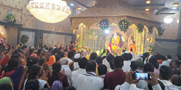 श्री साईबाबा मंदिरात श्रीराम जन्मोत्सव उत्साहात