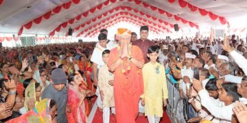 महाभारत संदेश कथेला अलोट गर्दी