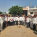 देऊळगाव गात येथे रस्ता कामाचे भूमिपूजन