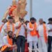 छत्रपती शिवरायांच्या अश्वारूढ पुतळ्याचे लोकार्पण