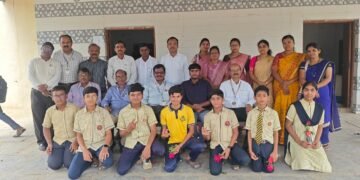 नूतन विद्यालयातील शिष्यवृत्तीधारकांचा सत्कार