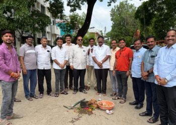 सेलूतील आदर्शनगरची वाट खड्डेमुक्त