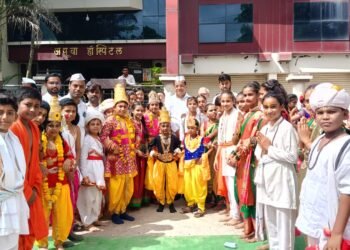 उत्कर्ष विद्यालयाच्या दिंडीने वेधले लक्ष