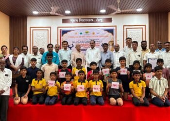 राज्य योगासन स्पर्धेसाठी २५ खेळाडूंची निवड