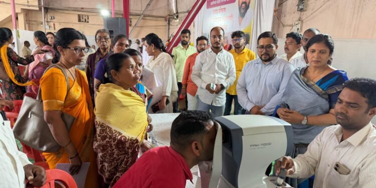 परभणीतील शिबिरात १४०० रुग्णांची मोफत तपासणी