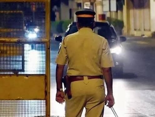संवेदनशील भागांवर पोलिसांची करडी नजर; रात्रगस्त चोख