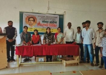 आरोग्य तपासणी शिबिरास मोठा प्रतिसाद