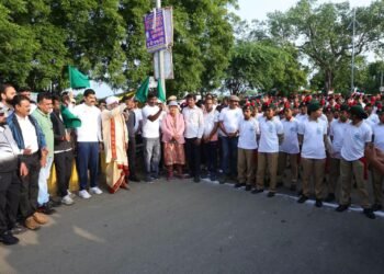 ‘माती वाचवा, पाणी जपा, सुरक्षित भविष्य घडवा’ चा जागर