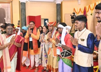 राष्ट्रपती भवनात गोंधळ लोककलेचा जागर