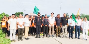 सेलू येथे ‘अमृत दौड’ उत्साहात; तरुणाईचा मोठा प्रतिसाद