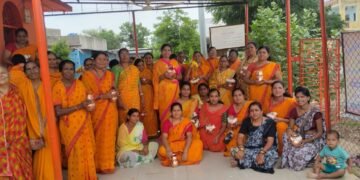 शहापुरच्या महिलांची भक्तीमय कावड यात्रा