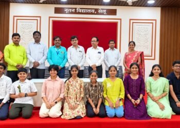 नूतन विद्यालयाच्या ‘एआय जादूचा दिवा’ नाटकाला प्रेक्षकांची दाद