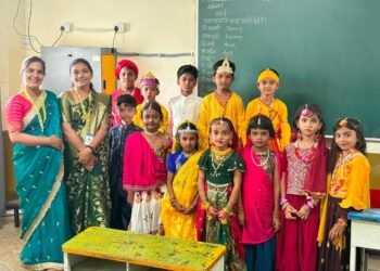 वाय.सी. सीबीएसई स्कूलमध्ये श्रीकृष्ण जन्माष्टमी उत्साहात