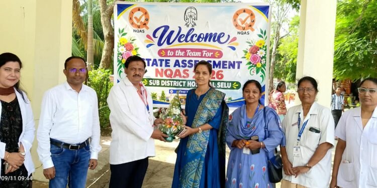 राष्ट्रीय मानांकनासाठी सेलू उपजिल्हा रुग्णालयाची निवड