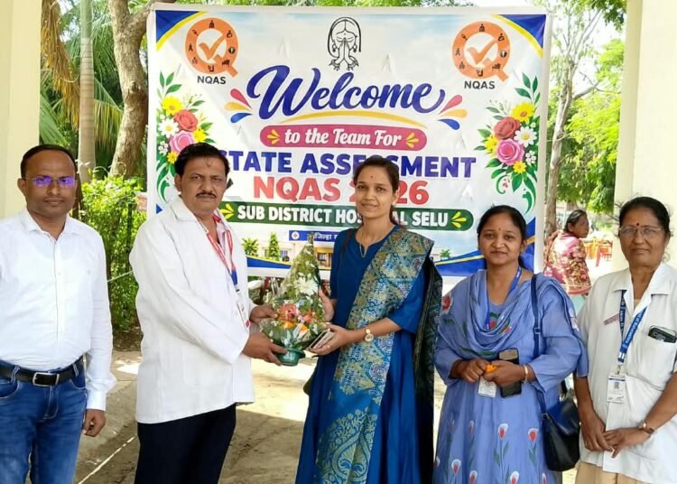 राष्ट्रीय मानांकनासाठी सेलू उपजिल्हा रुग्णालयाची निवड
