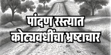 एकाच रस्त्यावर दोन ग्रामपंचायतींनी उचलले अनुदान !